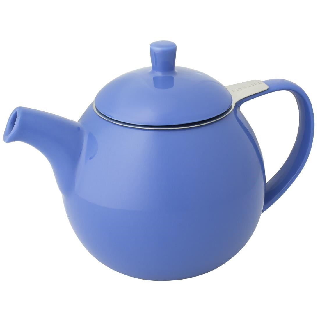 Forlife Blue Curve Teapot 24oz - DX481 Forlife