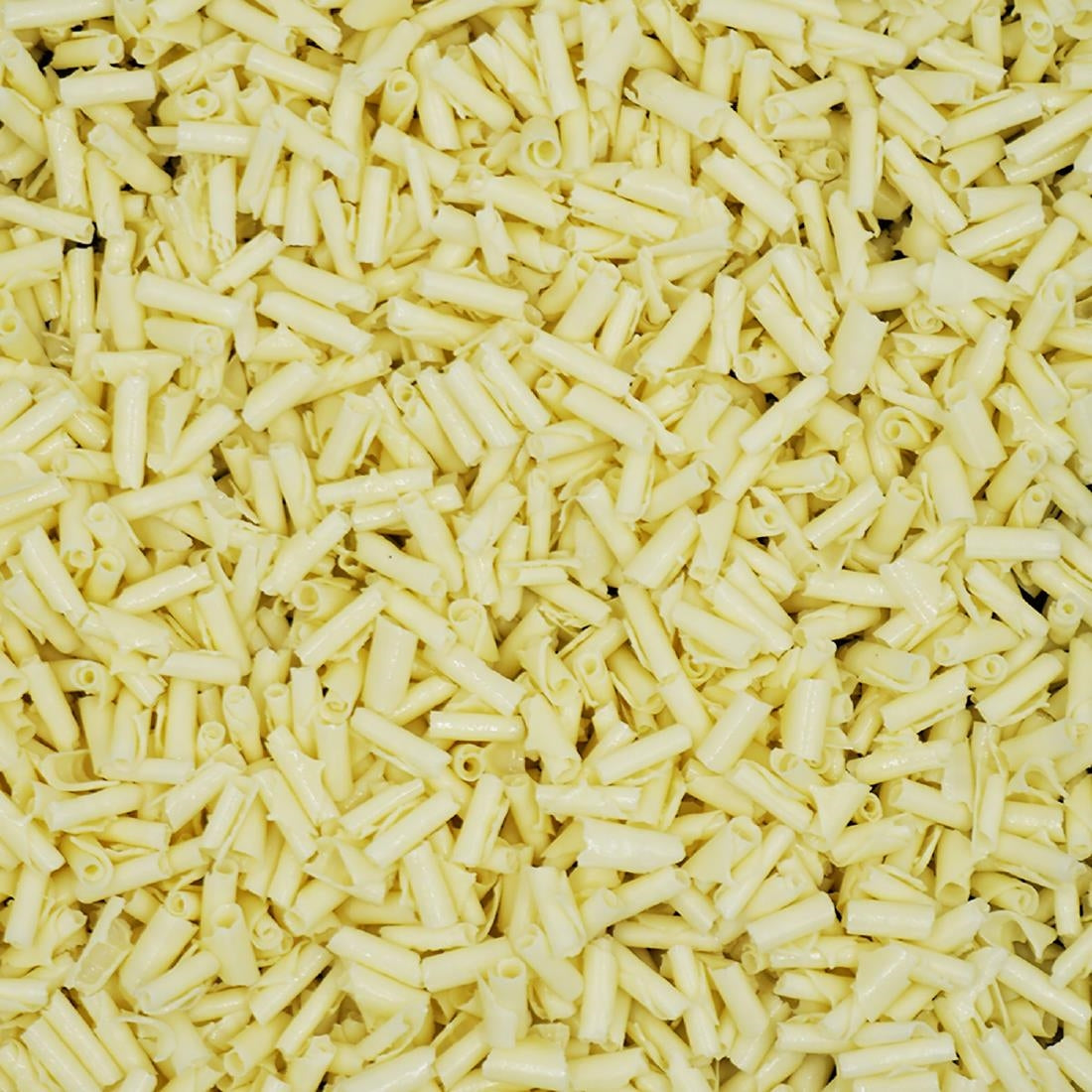 JM Posner White Chocolate Curls (Rainforest Alliance Cocoa) - 4Kg - DX511 JM Posner