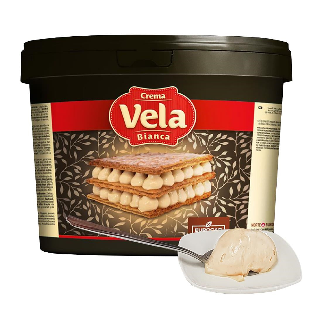 Vela White Chocolate Hazelnut Spread (6kg) - DX516 Vela