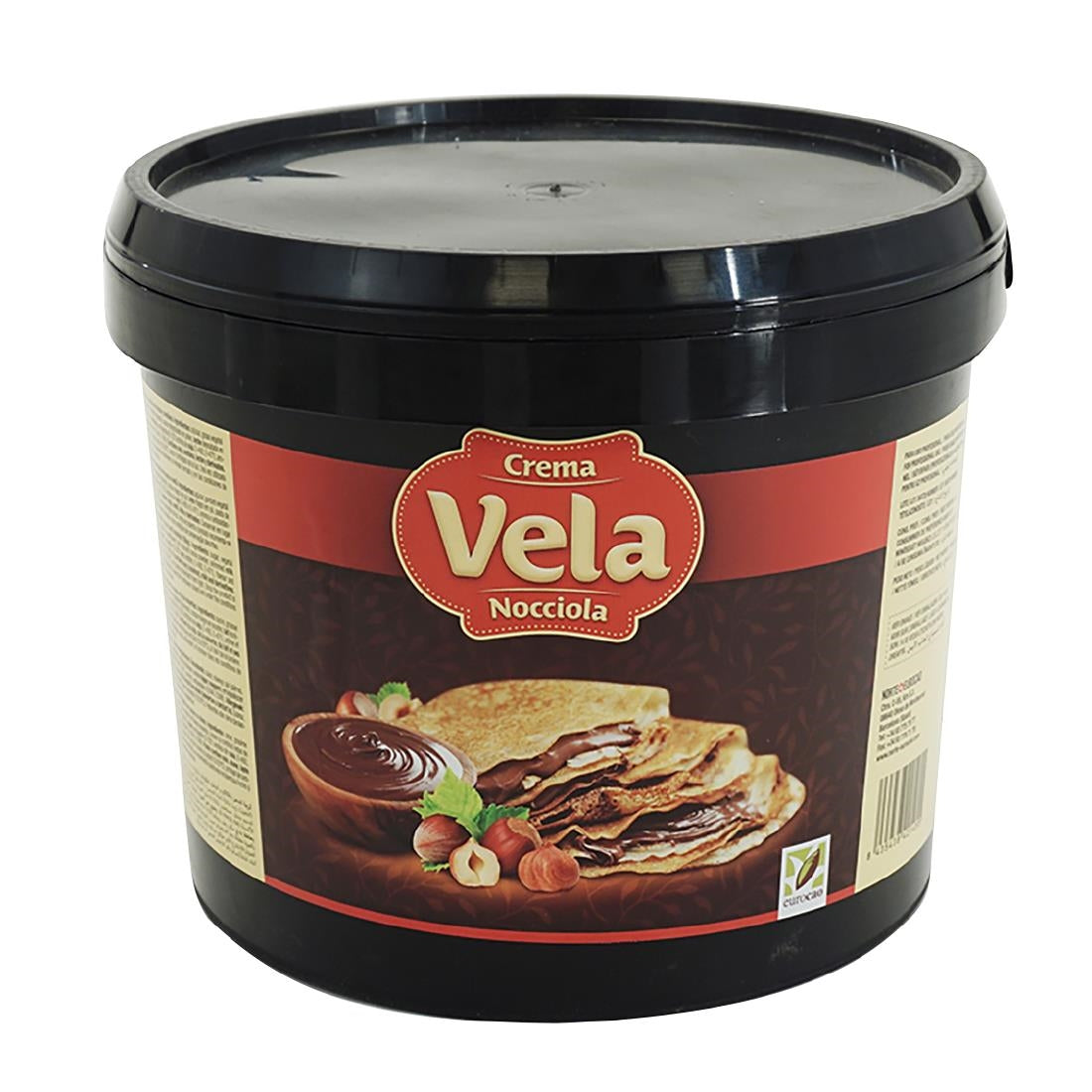 Vela Milk Chocolate Hazelnut Spread (6kg) - DX517 Vela