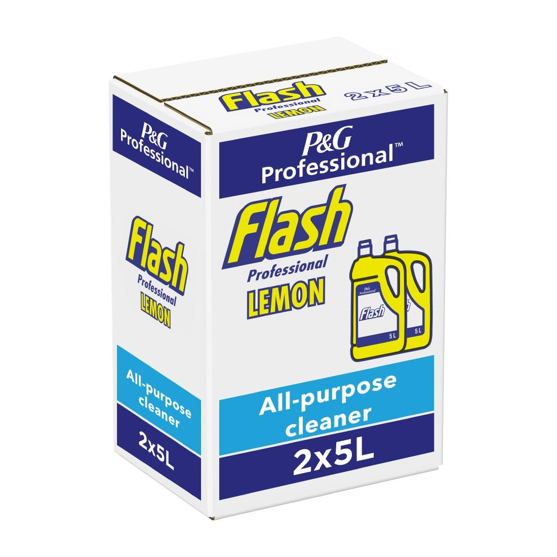 Flash Professional All-Purpose Cleaner Lemon (Pack of 2 x 5Ltr) - DX548 P&G Professional
