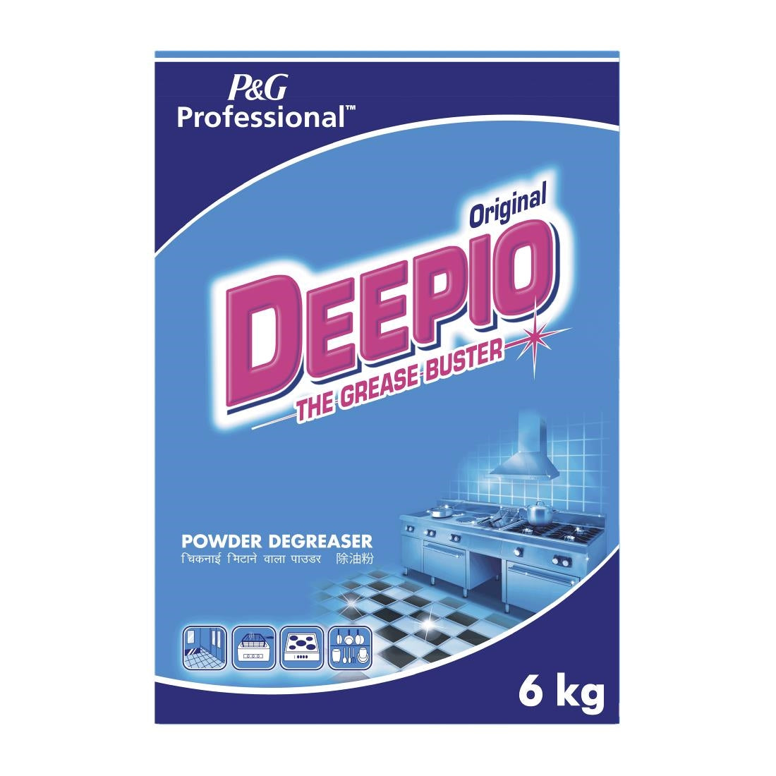 Deepio Professional Powder Degreaser 6kg - DX559 P&G Professional