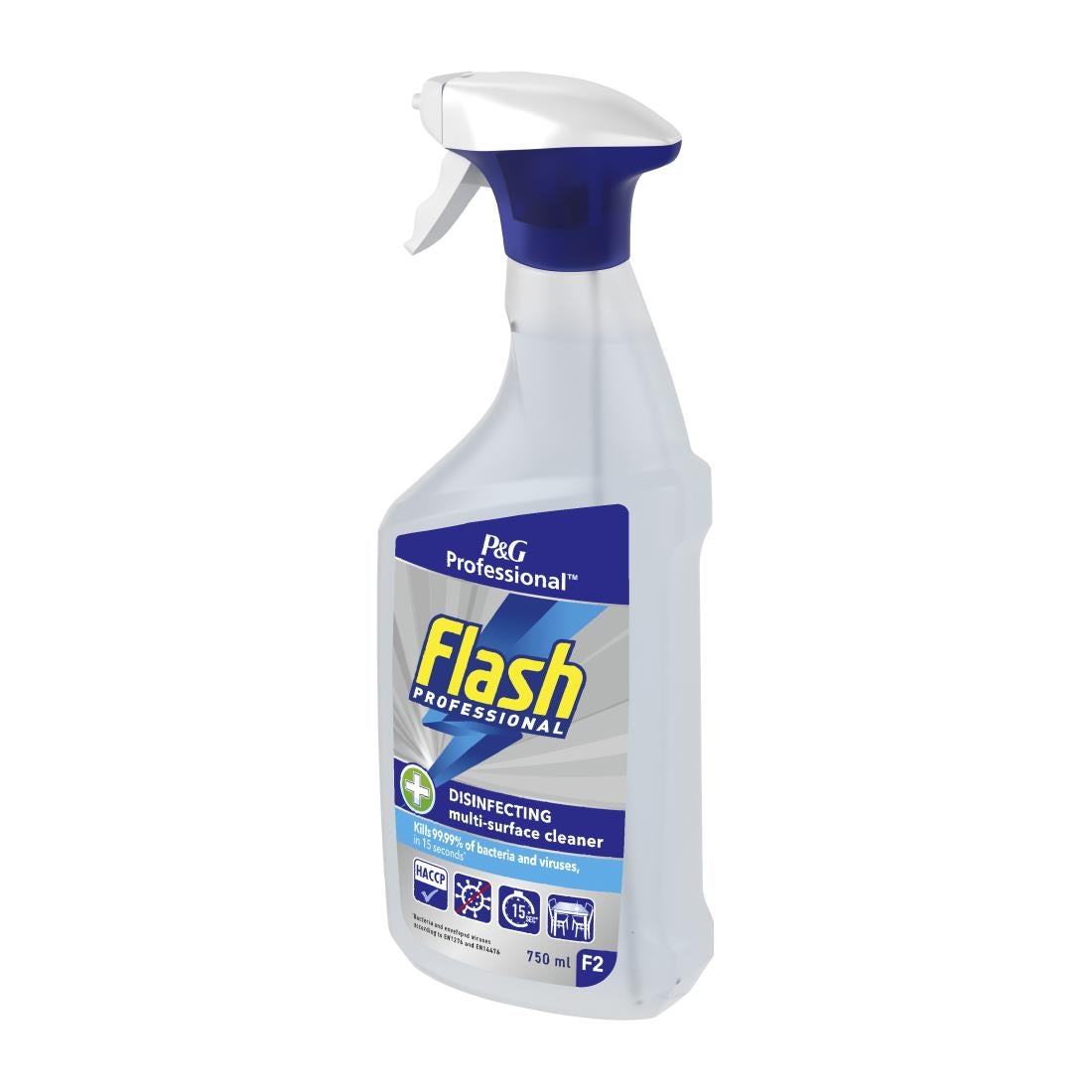 Flash Professional Disinfecting Multi-Surface Cleaning Spray 750ml (Pack of 6) - DX566 P&G Professional