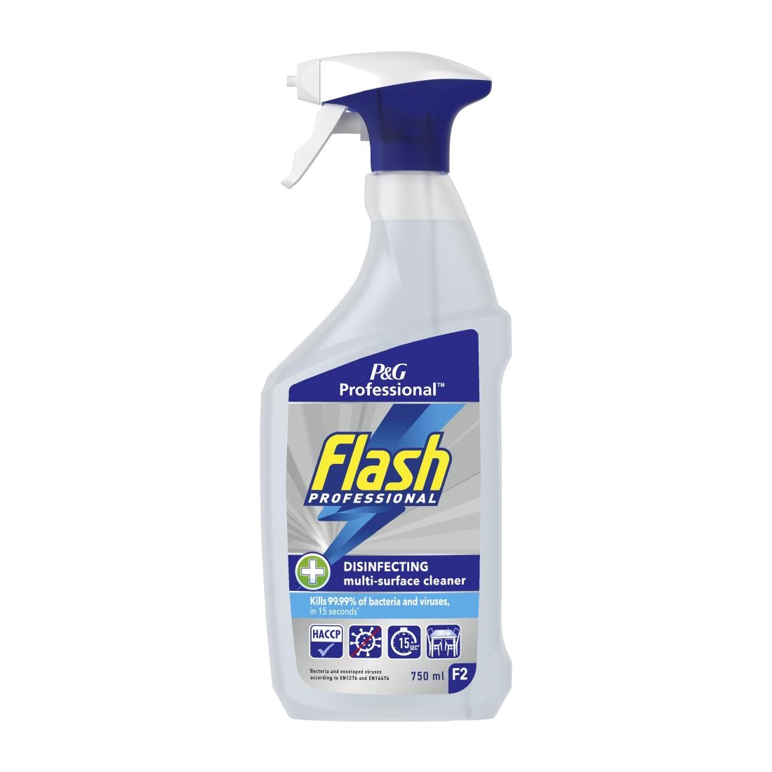 Flash Professional Disinfecting Multi-Surface Cleaning Spray 750ml (Pack of 6) - DX566 P&G Professional