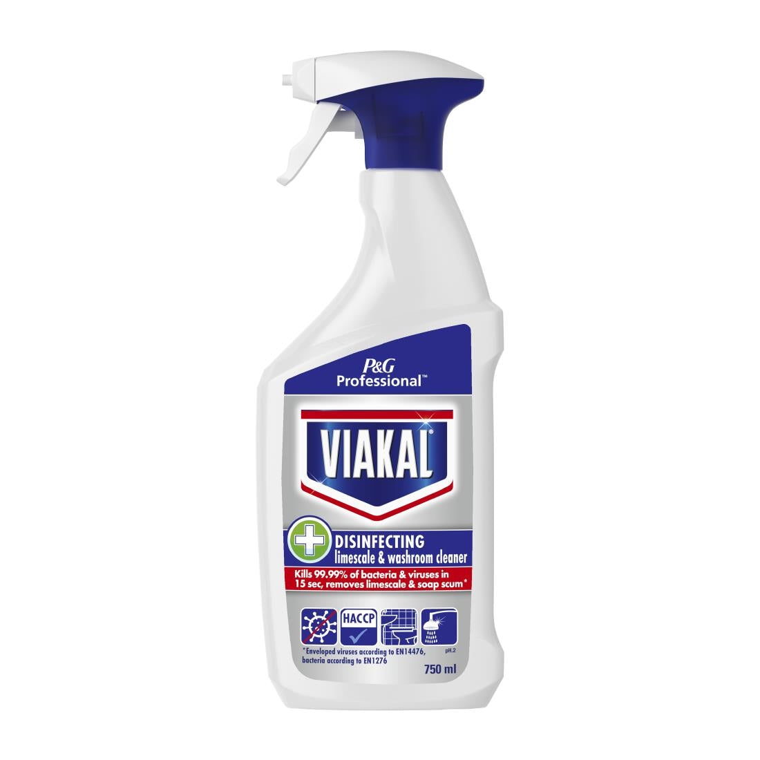 Viakal Professional Limescale Remover Spray 750ml (Pack of 10) - DX570 P&G Professional