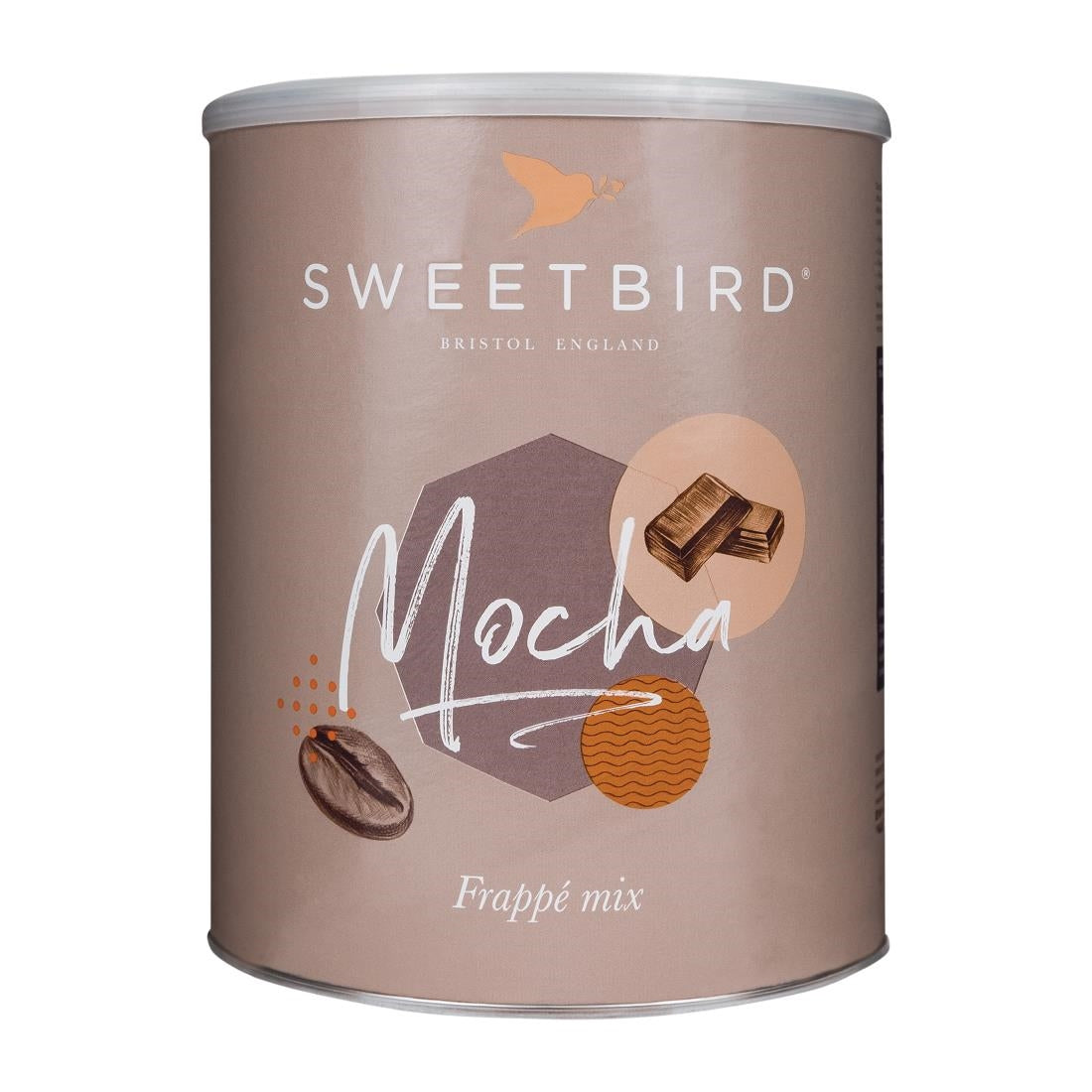 Sweetbird Mocha Frappé Mix 2kg Tin - DX598 Sweetbird