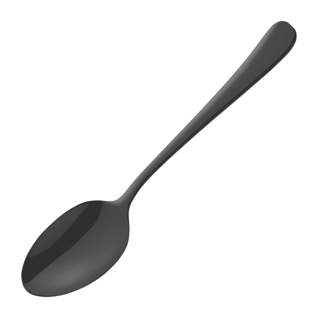 Amefa Medium Teaspoon Black (Pack of 12) - DX637 Amefa Cutlery Amefa