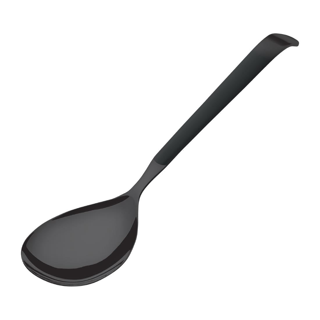 Amefa Buffet Solid Serving Spoon Black (Pack of 6) - DX665 Spoons Amefa