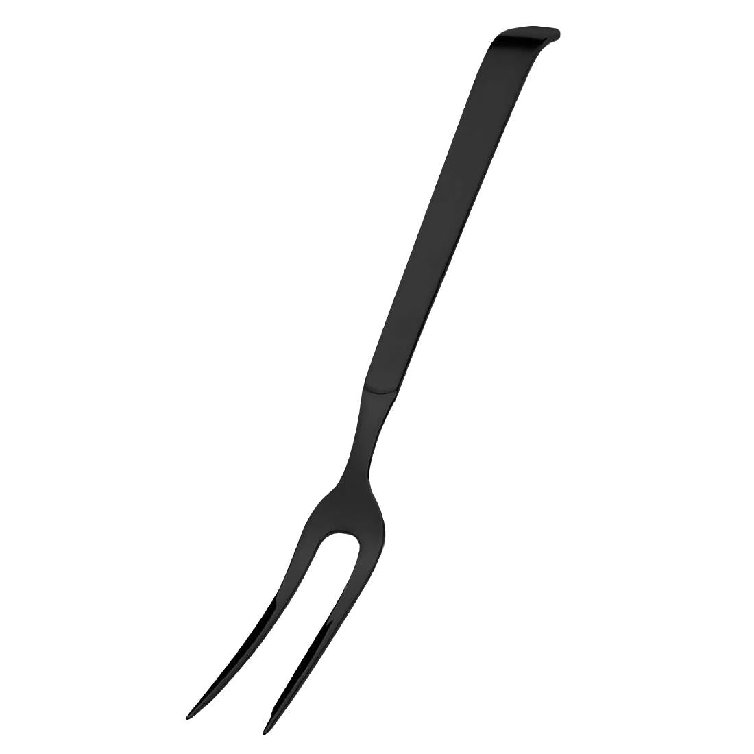 Amefa Buffet Meat Serving Fork Black (Pack of 6) - DX667 Amefa Cutlery Amefa