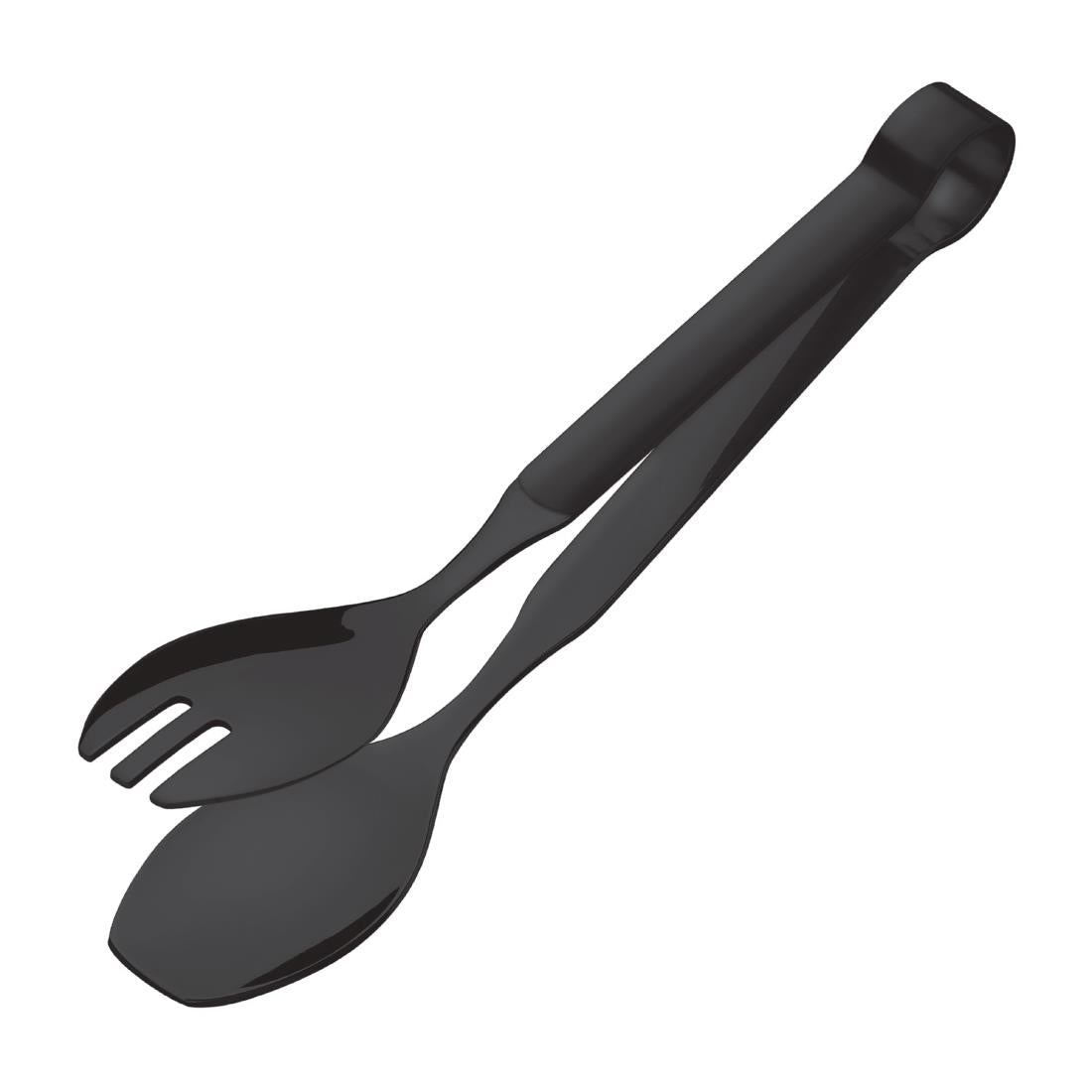 Amefa Buffet Small Serving Tongs Black (Pack of 6) - DX678 Amefa Cutlery Amefa