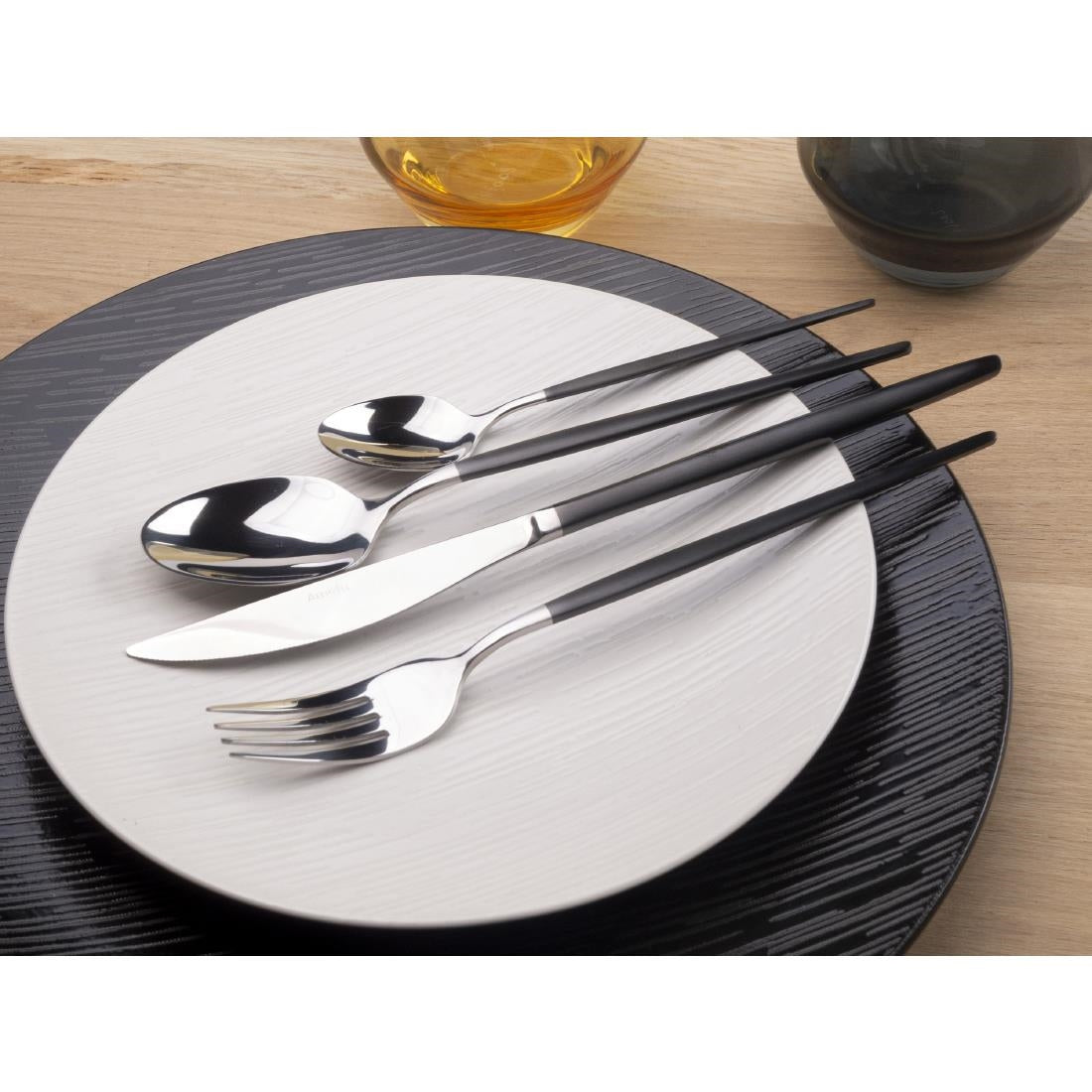Amefa Table Knife Black (Pack of 12) - DX681 Table Knives Amefa