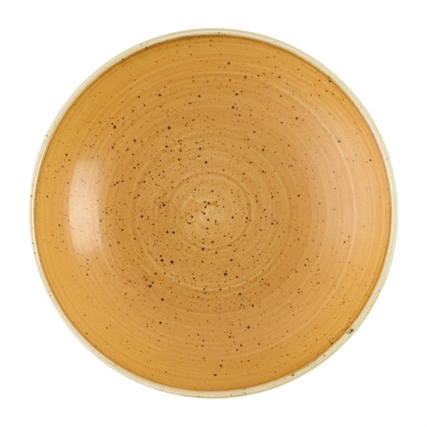 Churchill Stonecast Tangerine Coupe Bowl 182mm (Pack of 12) - DX777 Bowls Churchill Super Vitrified