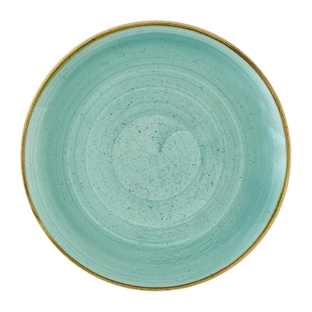 Churchill Stonecast Mint Coupe Plate 288mm (Pack of 12) - DX783 Plates Churchill Super Vitrified