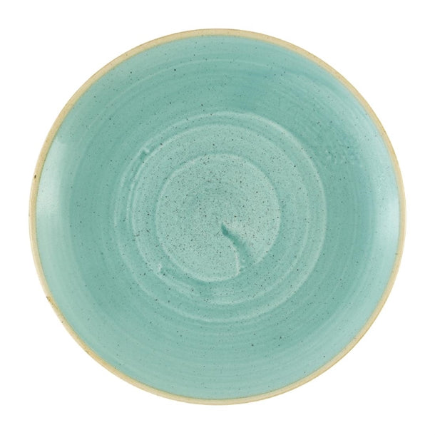 Churchill Stonecast Mint Coupe Plate 217mm (Pack of 12) - DX785 Plates Churchill Super Vitrified