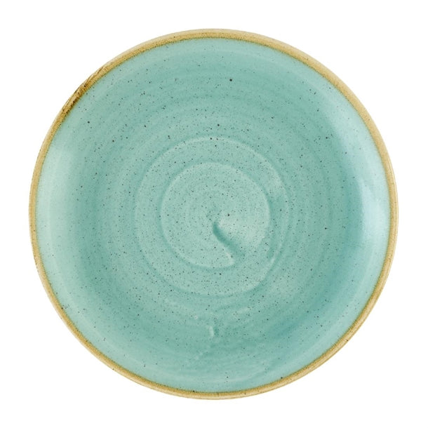 Churchill Stonecast Mint Coupe Plate 165mm (Pack of 12) - DX786 Plates Churchill Super Vitrified