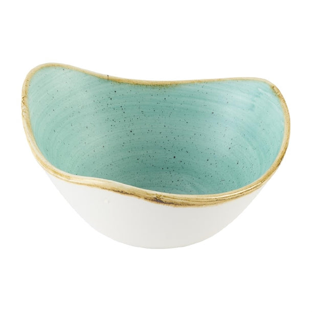 Churchill Stonecast Mint Triangle Bowl 153mm (Pack of 12) - DX791 Bowls Churchill Super Vitrified