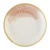 Churchill Studio Prints Homespun Accents Coral Coupe Plate 165mm (Pack of 12) - DX797 Plates Churchill Super Vitrified