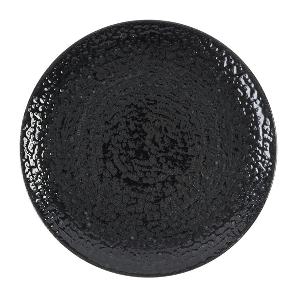 Churchill Studio Prints Homespun Chroma Carbon Coupe Plate 260mm (Pack of 12) - DX817 Plates Churchill Super Vitrified