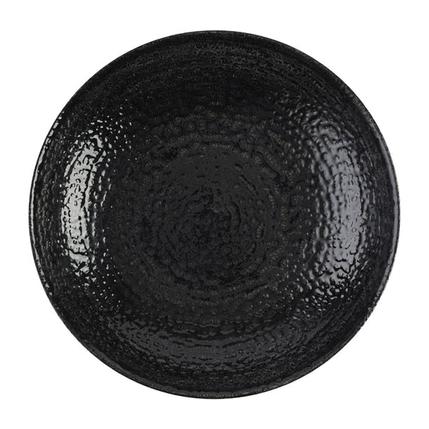 Churchill Studio Prints Homespun Chroma Carbon Coupe Bowl 182mm (Pack of 12) - DX821 Bowls Churchill Super Vitrified