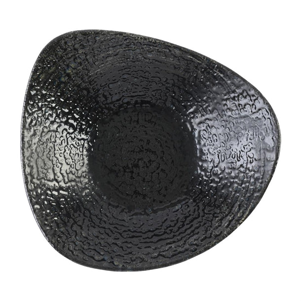 Churchill Studio Prints Homespun Chroma Carbon Triangle Bowl 235mm (Pack of 12) - DX825 Bowls Churchill Super Vitrified