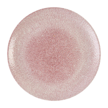 Churchill Studio Prints Raku Rose Quartz Pink Coupe Plate 288mm (Pack of 12) - DX836 Plates Churchill Super Vitrified