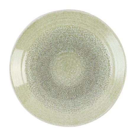Dudson Harvest Grain Speckled Green Organic Coupe Plate 230mm(Pack of 12) - DX863 Plates Churchill
