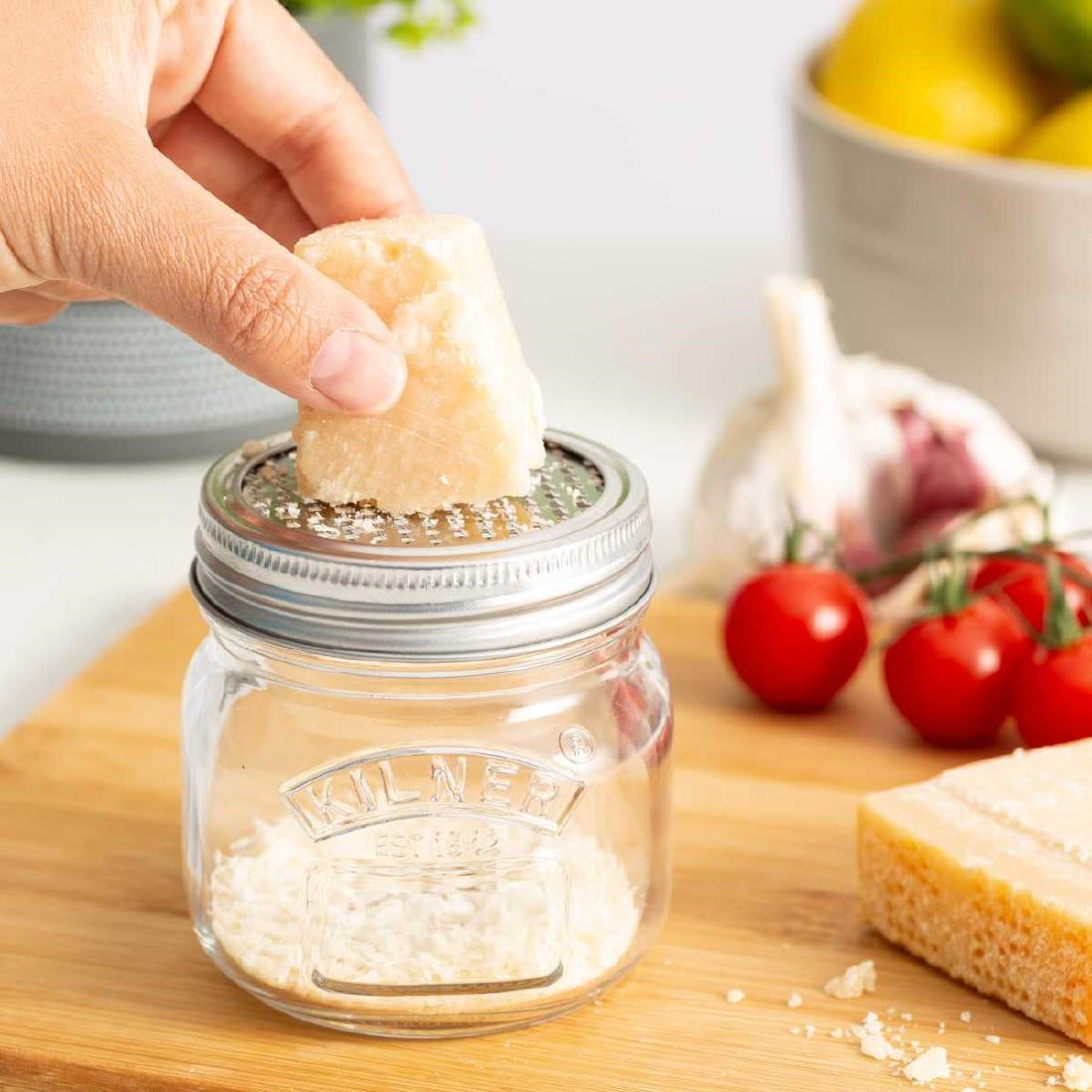 Kilner Storage Jar & Fine Grater Lid 250ml - DX944 Kilner