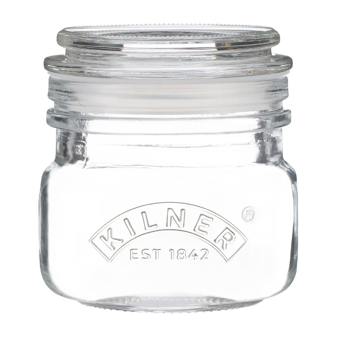 Kilner Square Push Top Jars 250ml (Pack 3) - DX953 Kilner