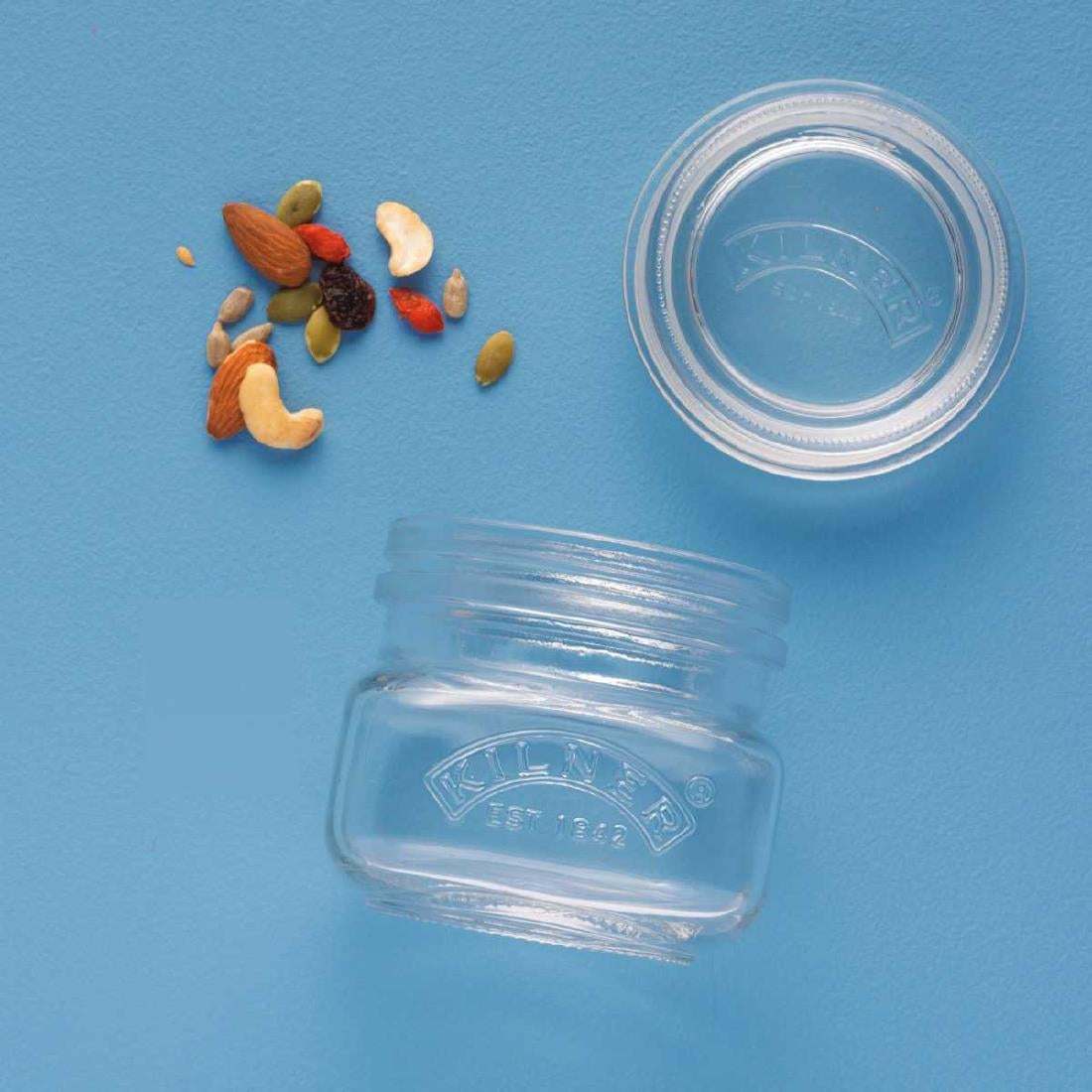 Kilner Square Push Top Jars 250ml (Pack 3) - DX953 Kilner