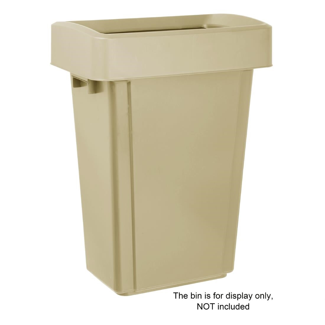 Jantex 60/80ltr Slim Bin Lid Beige - DX967 Jantex