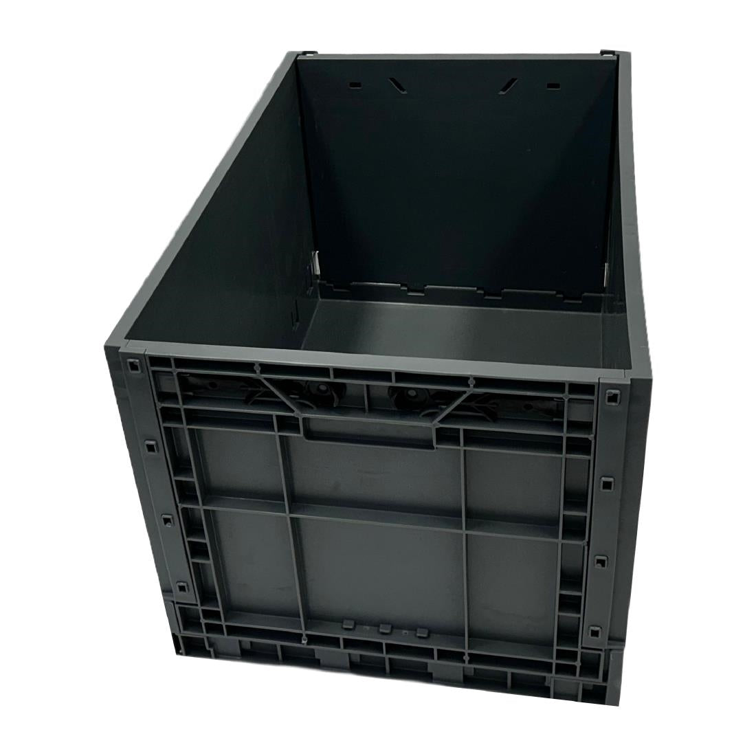Vogue Plastic Folding Transport Storage Crate 594x396x353mm - DX997 Vogue