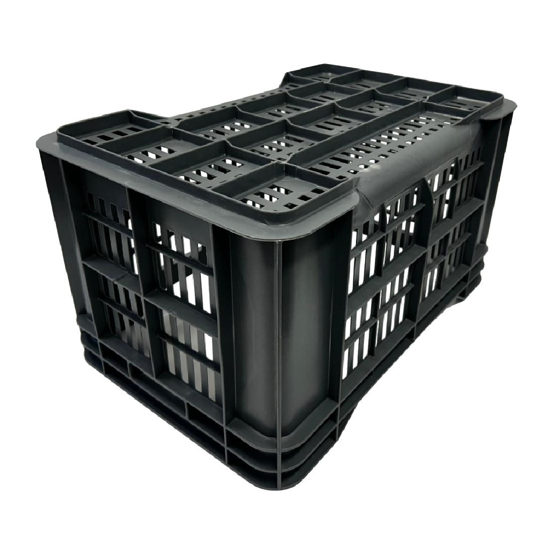 Vogue Perforated Plastic Storage Crate 542x360x290mm - DX998 Vogue