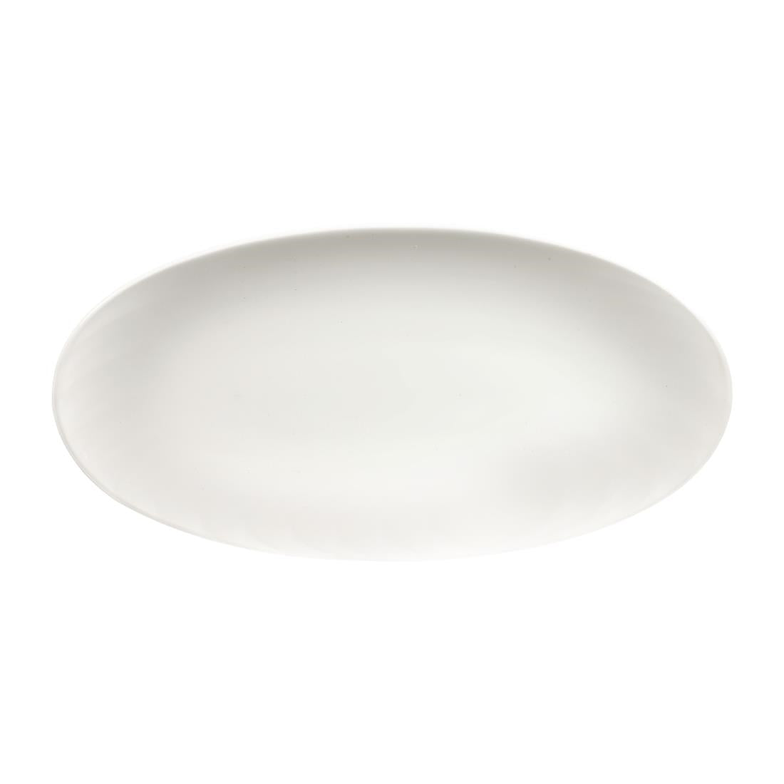 Churchill Chefs Plates Oval Plates White 299mm (Pack of 12) - DY126 Plates Churchill