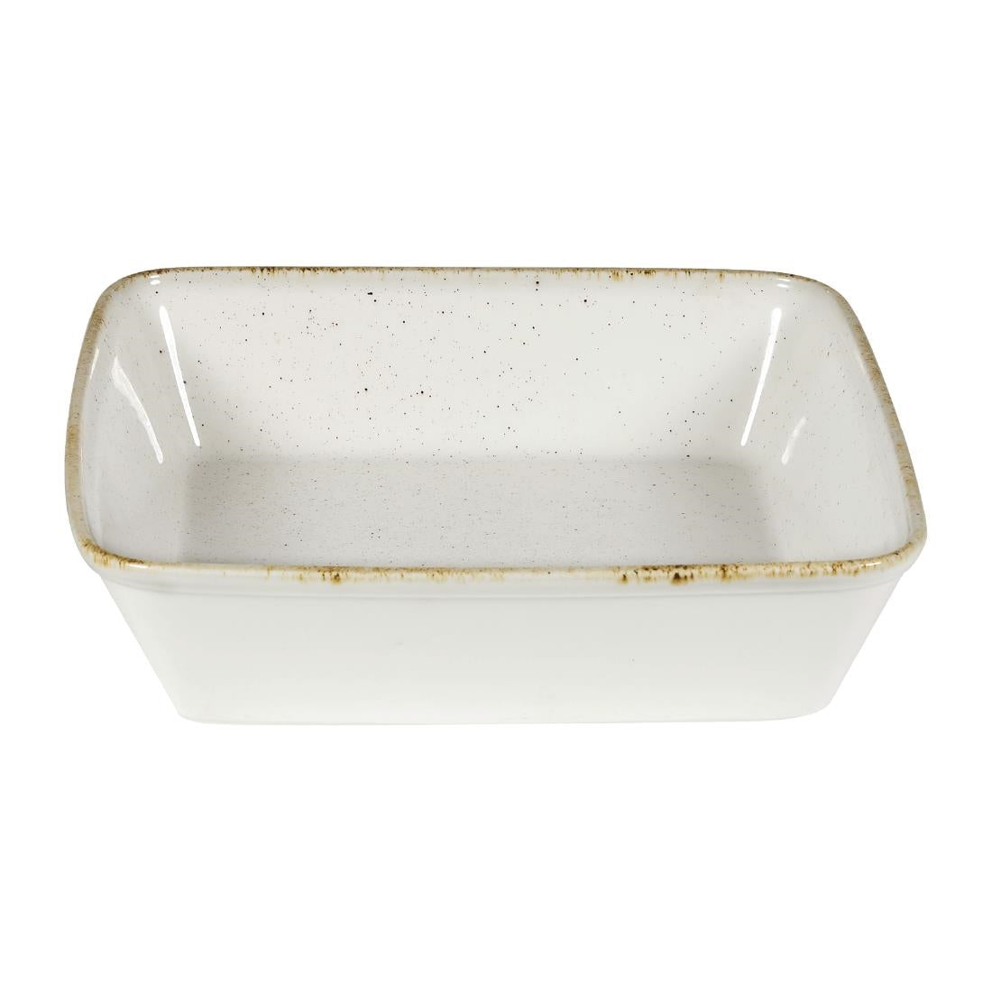 Churchill Stonecast Hints Square Baking Dishes Barley White 250mm (Pack of 6) - DY200 Churchill Super Vitrified Churchill