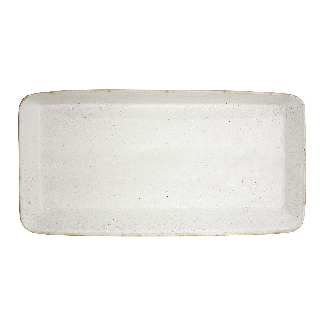 Churchill Stonecast Hints Rectangular Baking Dishes Barley White 325 x 530mm - DY202 Churchill Super Vitrified Churchill