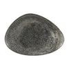 Churchill Studio Prints Raku Triangular Plates Quartz Black 356mm (Pack of 6) - DY215 Plates Churchill