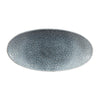 Churchill Studio Prints Raku Oval Plates Topaz Blue 299mm (Pack of 12) - DY218 Plates Churchill