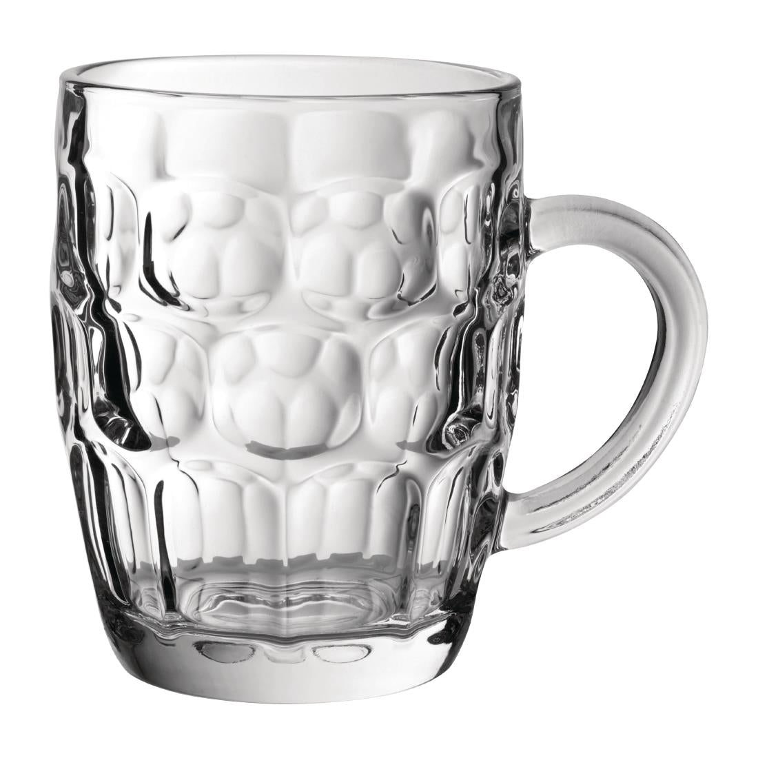 Utopia Dimpled Pint Tankards 570ml (Pack of 24) - DY276 Beer Glasses Utopia