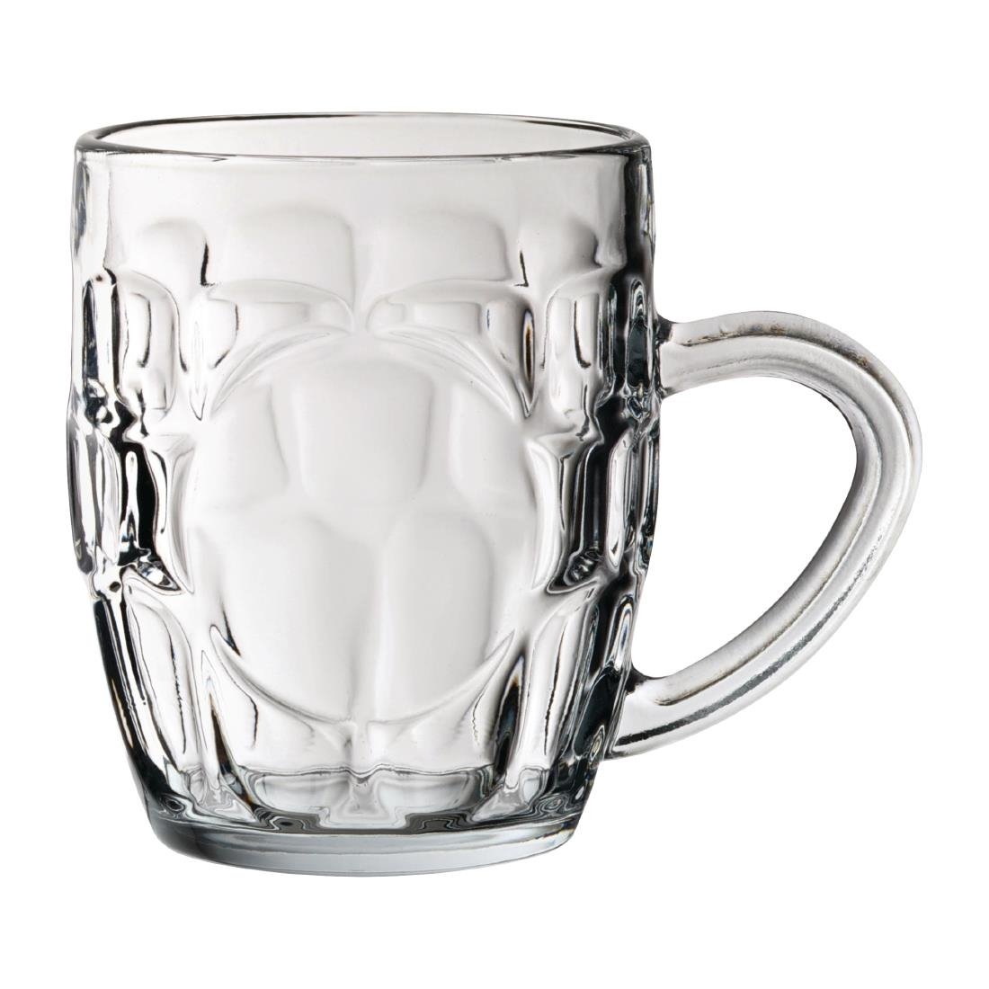 Utopia Dimple Panelled Tankards 290ml CE Marked (Pack of 36) - DY279 Beer Glasses Utopia