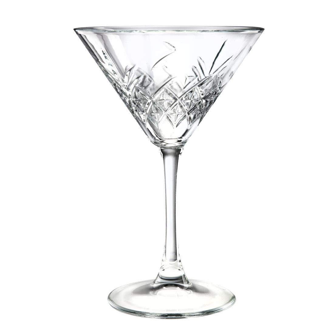 Utopia Timeless Vintage Martini Glasses 230ml (Pack of 12) - DY300 Cocktail Glasses Utopia