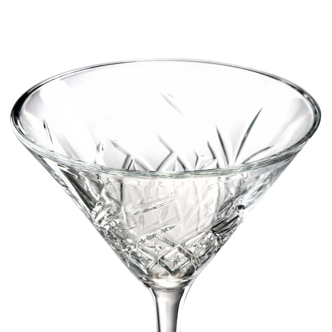 Utopia Timeless Vintage Martini Glasses 230ml (Pack of 12) - DY300 Cocktail Glasses Utopia