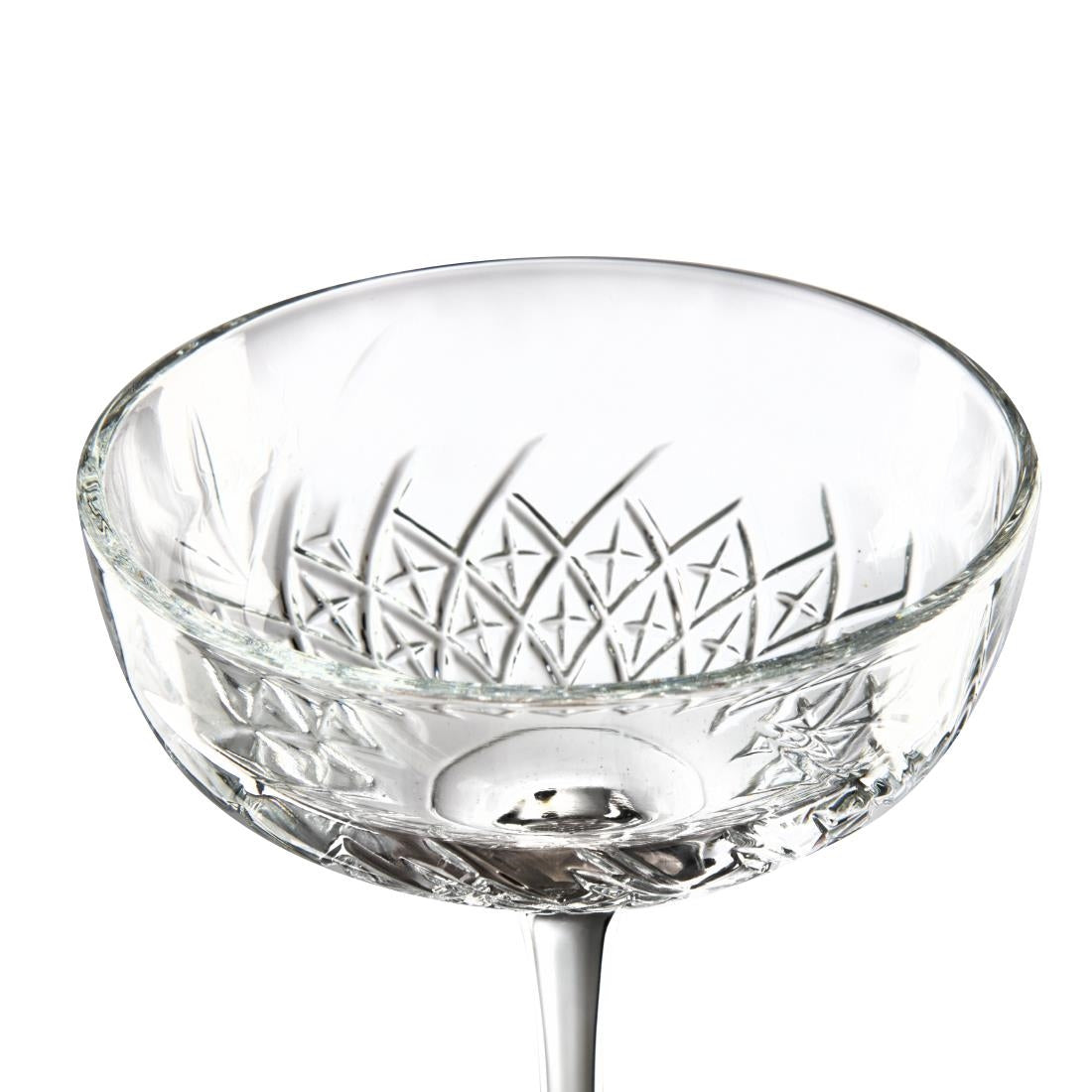 Utopia Timeless Vintage Champagne Saucers 270ml (Pack of 12) - DY301 Champagne Glasses Utopia