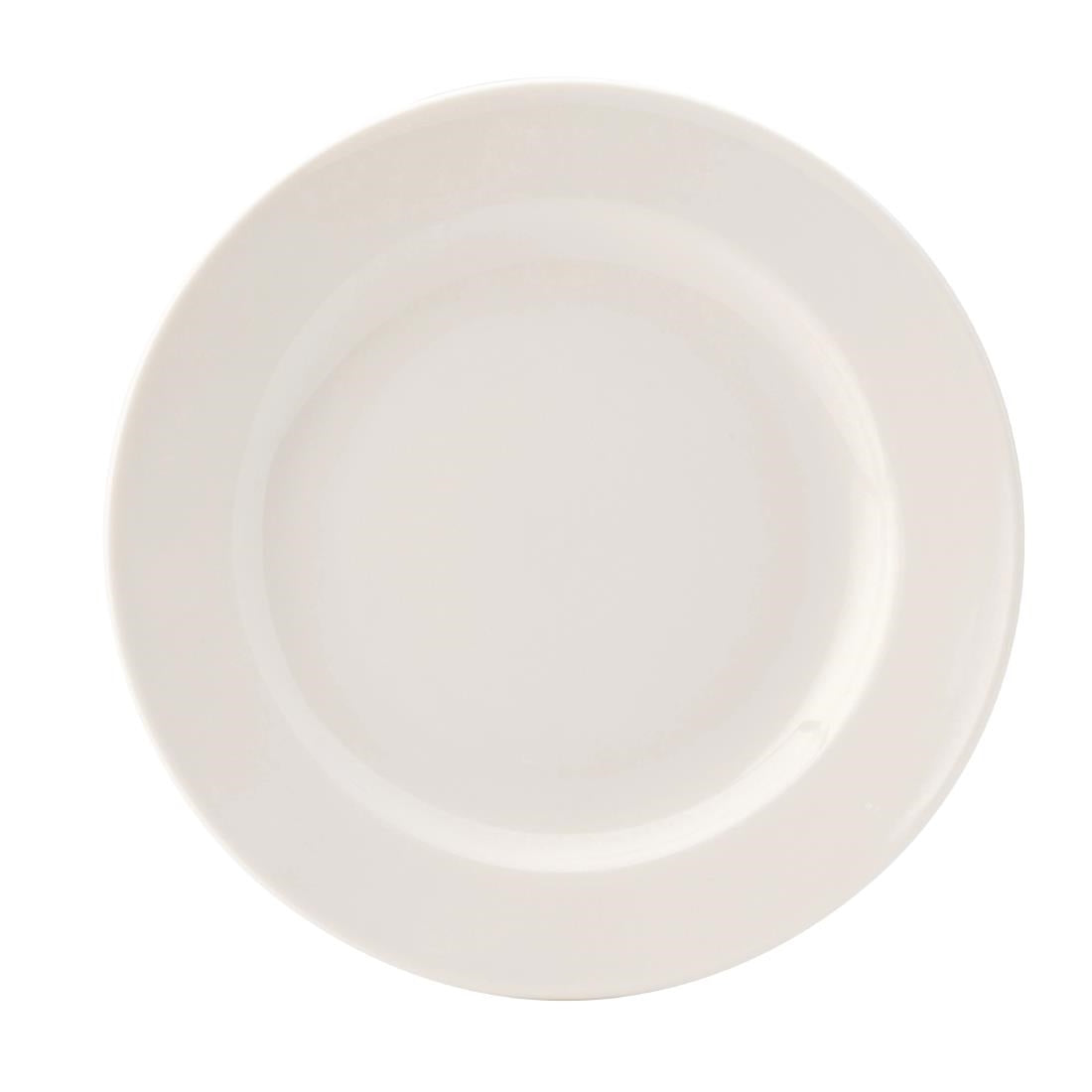 Utopia Pure White Wide Rim Plates 170mm (Pack of 24) - DY310 Plates Utopia