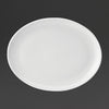 Utopia Pure White Oval Plates 360mm (Pack of 18) - DY322 Plates Utopia