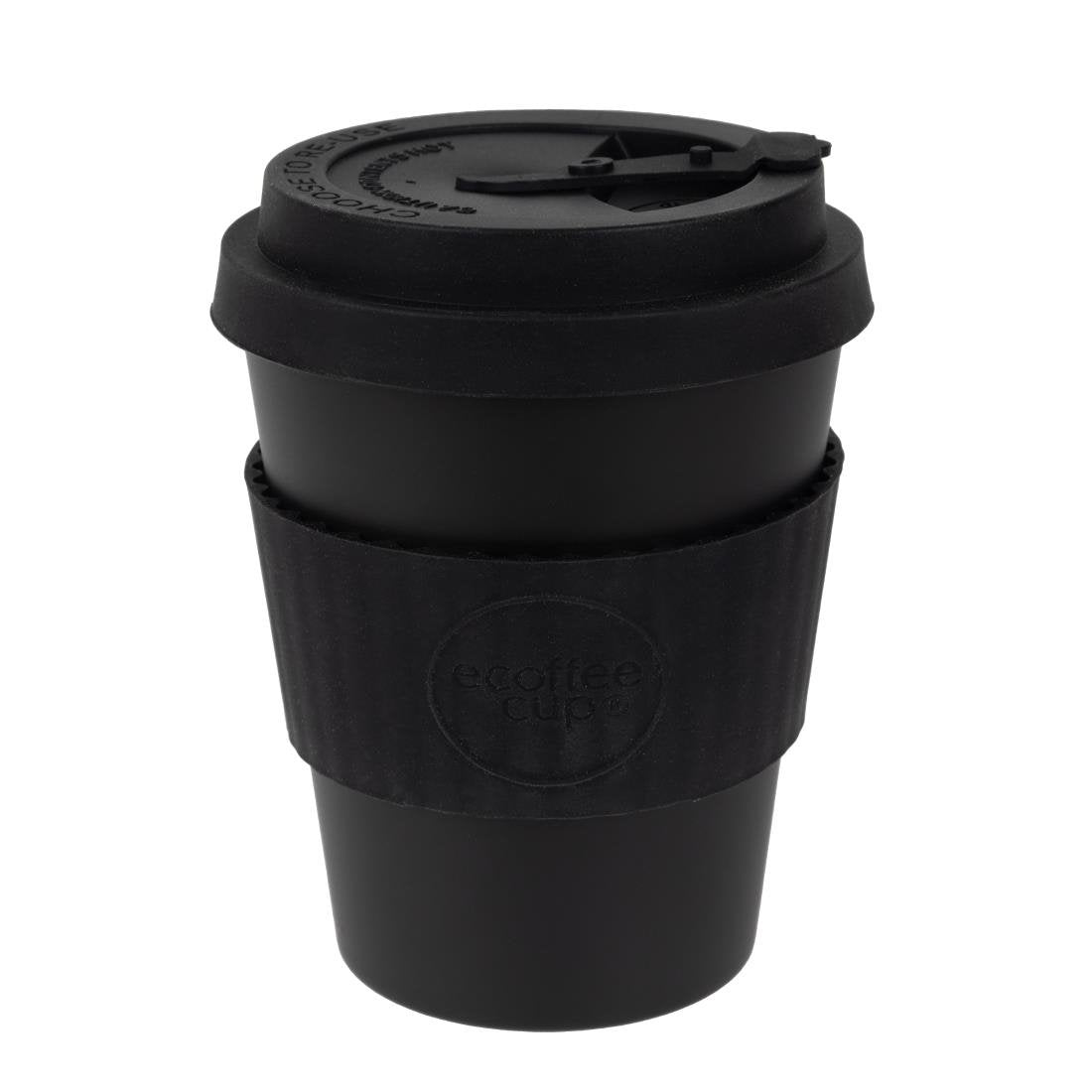 ecoffee cup Reusable Coffee Cup Kerr & Napier Black 12oz - DY487 ecoffee cup