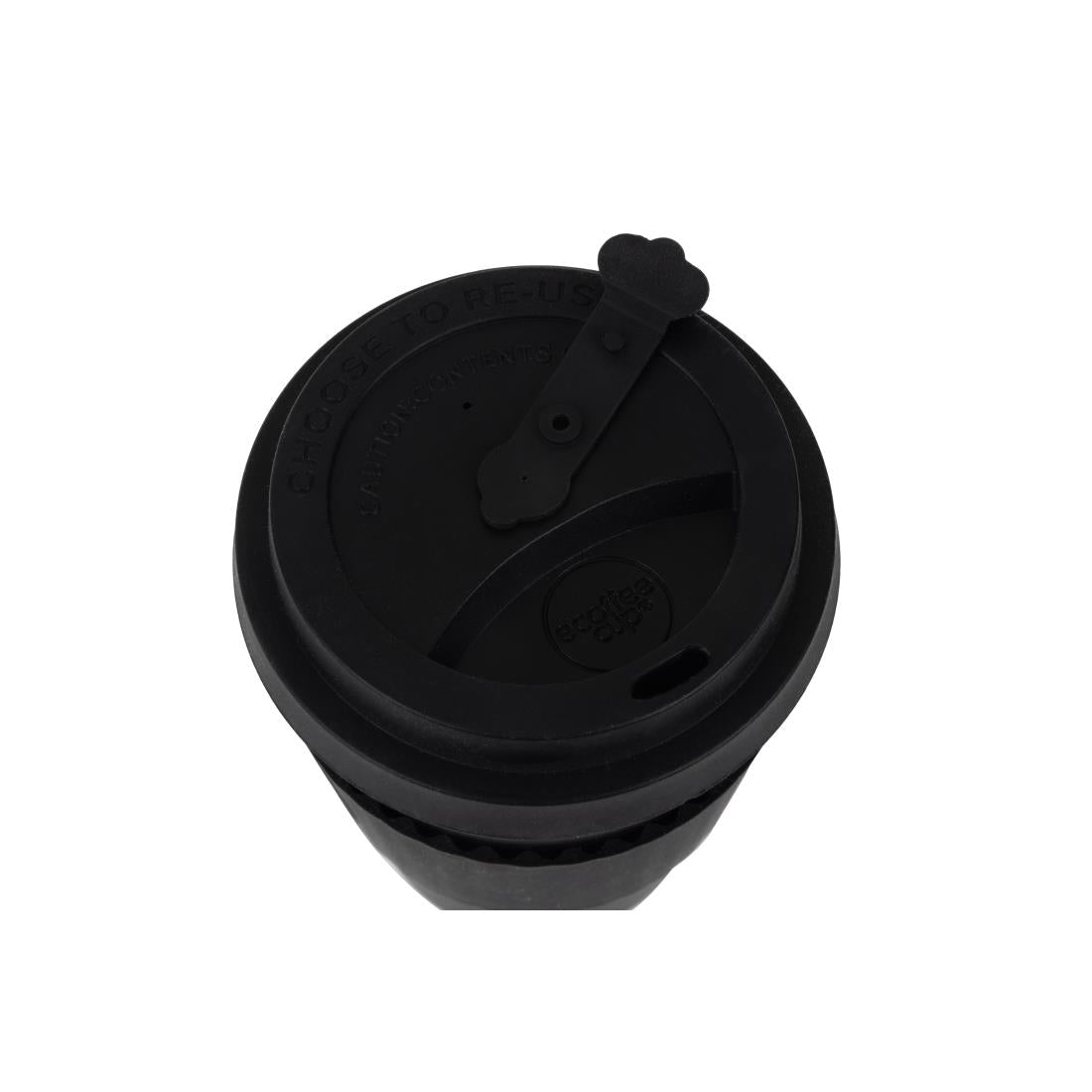 ecoffee cup Reusable Coffee Cup Kerr & Napier Black 12oz - DY487 ecoffee cup