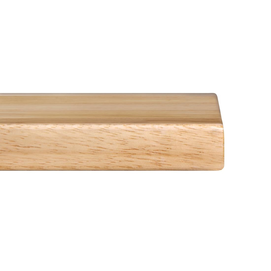 Bolero Pre-drilled Square Table Top Natural 700mm - DY737 Wood Effect Table Tops Bolero