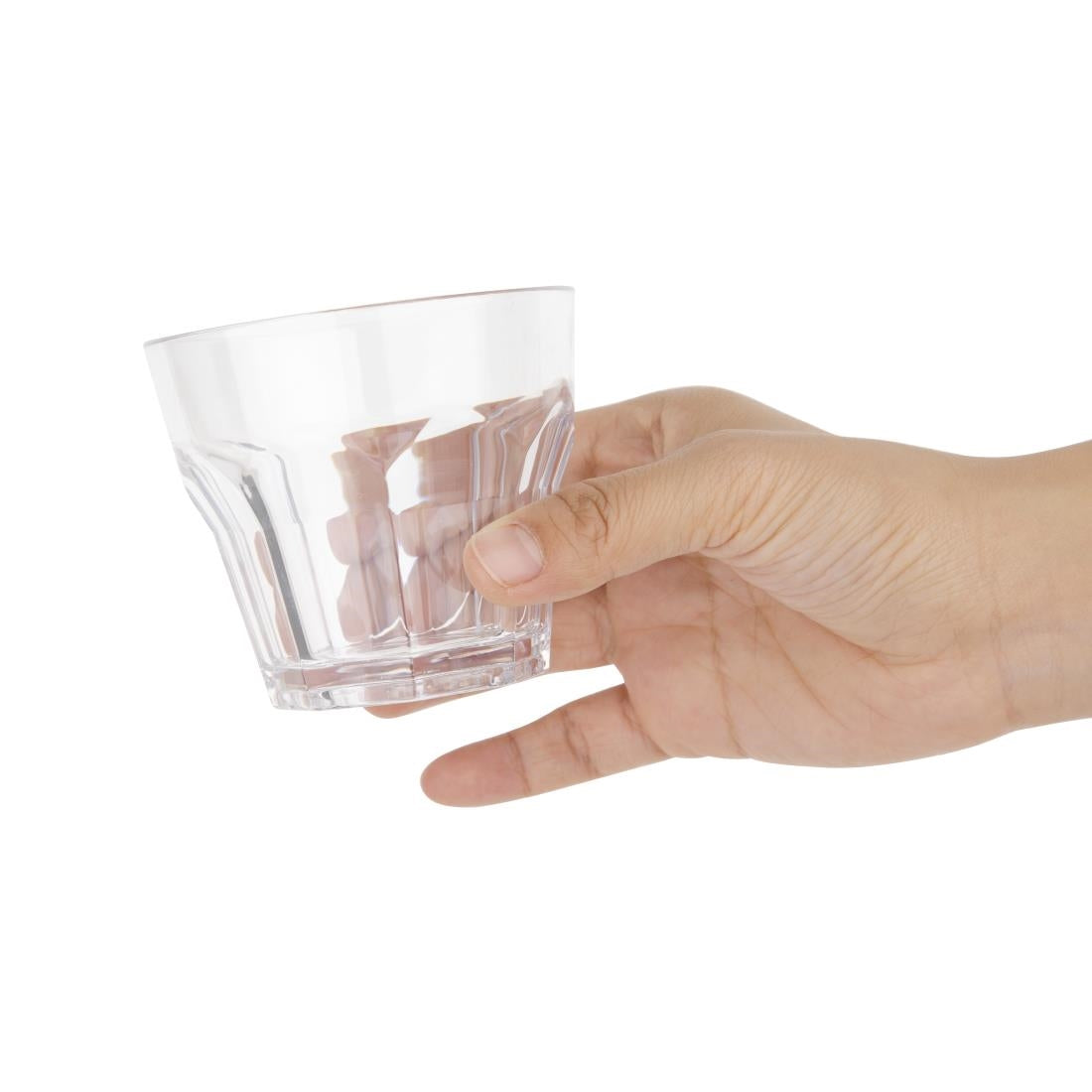 Olympia Kristallon Orleans Juice Tumblers 200ml (Pack of 12) - DY793 Plastic Drinkware Olympia