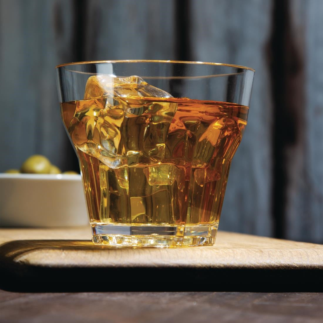 Olympia Kristallon Orleans Juice Tumblers 200ml (Pack of 12) - DY793 Plastic Drinkware Olympia