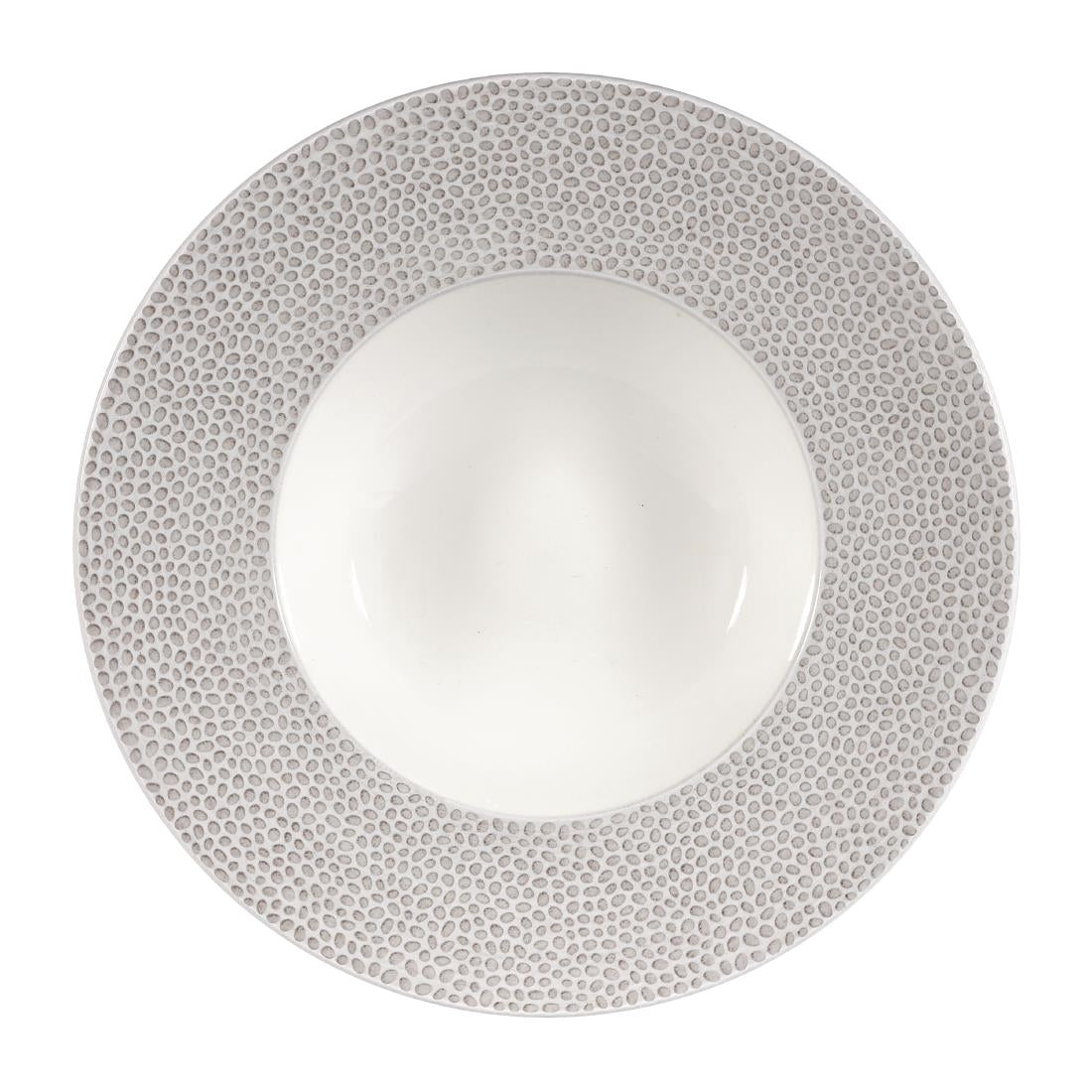 Churchill Isla Wide Rim Bowl Shale Grey 240mm (Pack of 12) - DY865 Bowls Churchill